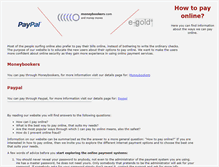 Tablet Screenshot of howtopayonline.org